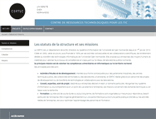 Tablet Screenshot of certic.unicaen.fr