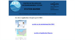 Desktop Screenshot of crec.unicaen.fr