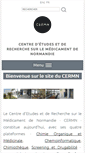 Mobile Screenshot of cermn.unicaen.fr