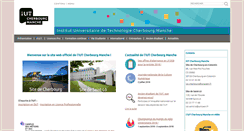 Desktop Screenshot of iutcherbourgmanche.unicaen.fr