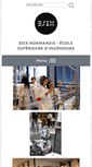 Mobile Screenshot of esix.unicaen.fr